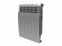Биметаллический радиатор отопления Royal Thermo BiLiner 500 4 секции Silver Satin