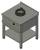 Плита газовая Вулкан KSW 01 8589 WOK